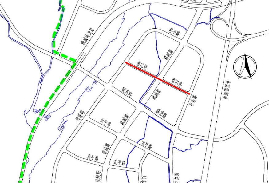 丽水市区一条路通过验收两条路开工建设……(图1)